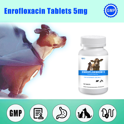 Medicina veterinaria del bolo della compressa 5mg del bolo di enrofloxacina per l'animale domestico
