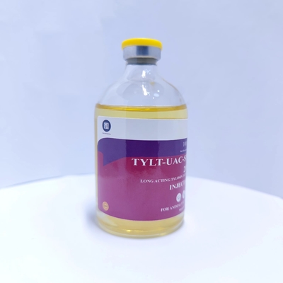 Farmaci veterinari iniettabili Tylosin Iniezione 20% Utilizzato per la resistenza a vari agenti patogeni