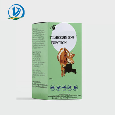 Droghe della medicina veterinaria dell'iniezione di 30% Tilmicosin per il pollame dei maiali del bestiame delle pecore