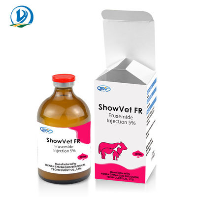Iniezione iniettabile veterinaria di furesomide di diuretico delle droghe 10 mg/ml per il bestiame