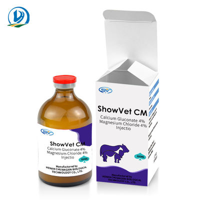 Gluconato di calcio 4% + droghe iniettabili veterinarie del cloruro di magnesio 4% per le pecore del bestiame
