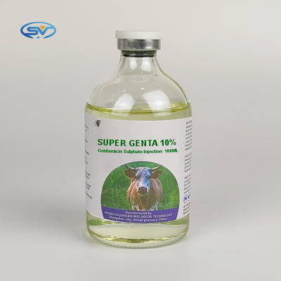 La gentamicina iniettabile veterinaria delle droghe di alta qualità solfona 10% per i batteri multipli di uccisione