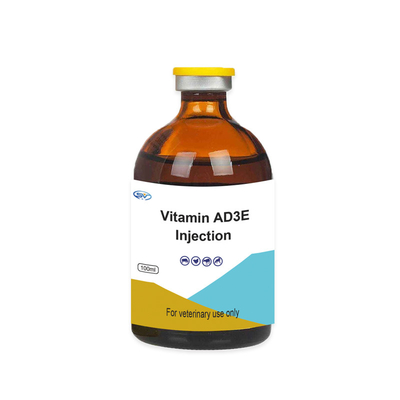 Iniezione iniettabile veterinaria della vitamina Ad3e delle droghe per le pecore 100ml/bottiglia del bestiame