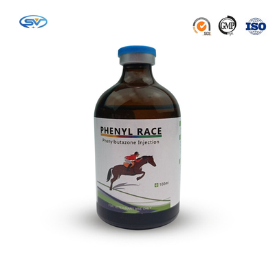 100ml fenilbutazone iniettabile veterinario delle droghe 18% iniettabile per uso dei cavalli