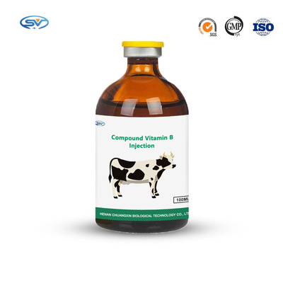 Uso iniettabile veterinario del pollame del bestiame di supplemento dell'iniezione del complesso delle vitamine B delle droghe dell'azienda agricola