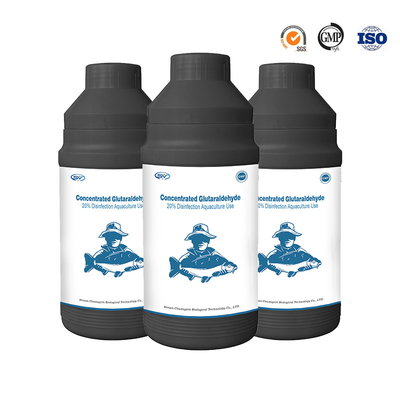 Disinfezione concentrata della glutaraldeide dell'acqua di acquacoltura della soluzione della glutaraldeide 20%