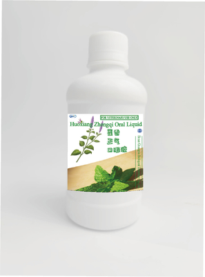 Liquido orale di Huoxiang Zhengqi della medicina della soluzione (Ageratum-liquido) per impedire colpo di calore in bestiame 250ml
