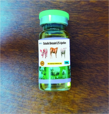 Droghe iniettabili veterinarie con 0,2% iniezioni 10ml del benzoato di estradiolo per estro animale