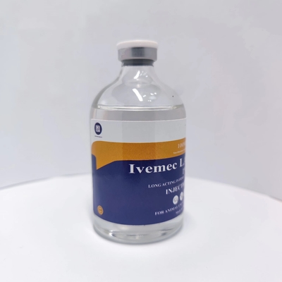 Medicina veterinaria Ivermectina 1% Iniezione 100 ml per Nematode Contro