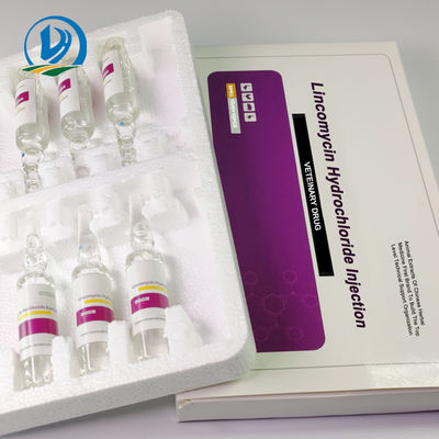 Iniezione del cloridrato della lincomicina di Antiworm del bestiame delle droghe della medicina veterinaria ISO9001