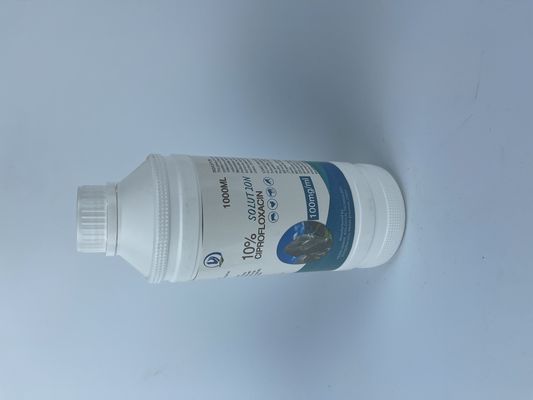 Gastrointestinale Ciprofloxacln 10% Soluzione orale Medicina Farmaco antibatterico liquido giallo chiaro