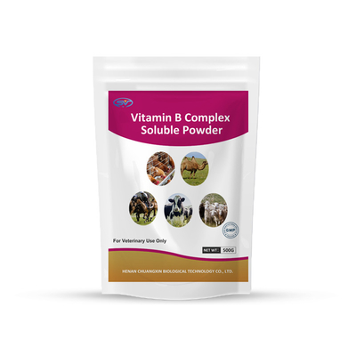 La vitamina nutrizionale droga la polvere solubile composita della vitamina B per gli animali